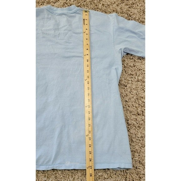 1986 Rhapsody Hanes Beefy T-Shirt * XL Flying Cat Blue Single Stitch Shirt E15 - Picture 6 of 10